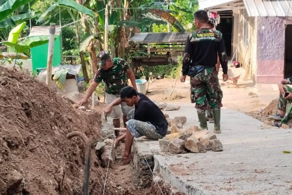 Jalan Rabat Beton Terus Dikebut, Akses Warga Pinang Jaya Segera Lebih Nyaman