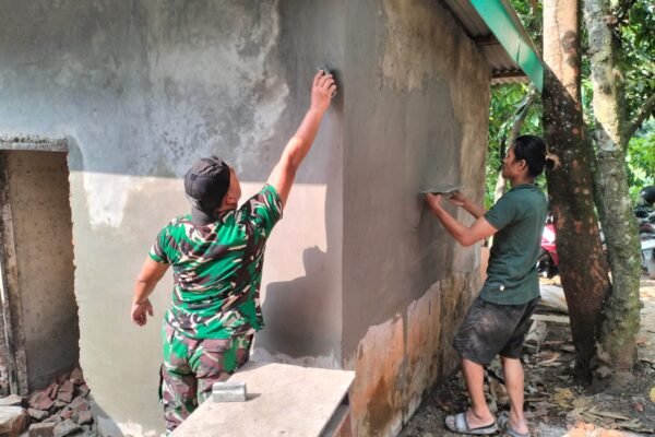 MCK-5 Jalan Nangka 1 Terus Dibangun, Warga Sambut Gembira Kehadiran Fasilitas Baru di TMMD (TNI Manunggal Membangun Desa) ke-129