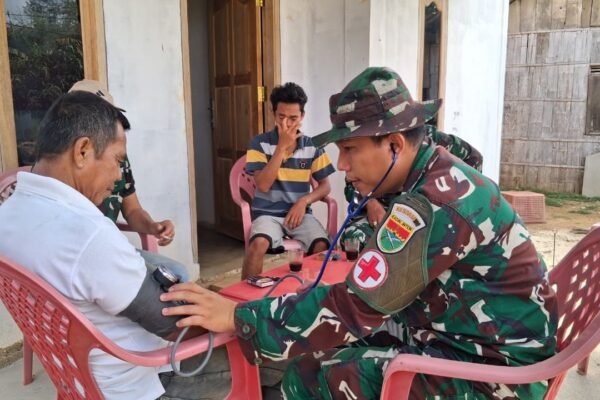 bagian dari sasaran nonfisik TMMD yang bertujuan meningkatkan kualitas kesehatan masyarakat di wilayah sasaran.