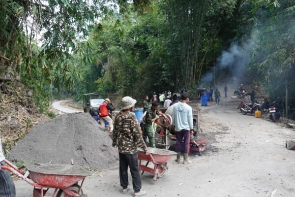 Percepatan Rabat Beton H-10 TMMD Ke-129 Diharapkan Tingkatkan Mobilitas Warga