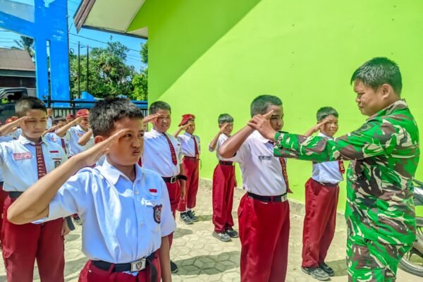 Latihan PBB untuk Rayakan HUT Ke-81 RI Bersama Kodim 1404/Pinrang