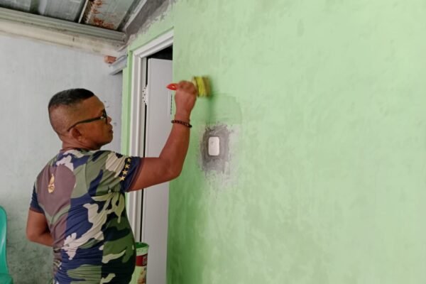 Renovasi Mushola Nuruzzaman TMMD Ke-129 Kodim 0410/KBL Terus Dikebut, Satgas dan Warga Wujudkan Rumah Ibadah yang Nyaman dan Representatif