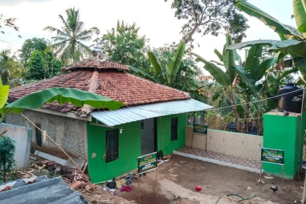 Renovasi Mushola Baitul Saudah Berlanjut, Tempat Wudu dan MCK Dibangun Lebih Representatif