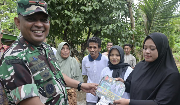 Lima Rumah Layak Huni Diserahkan, TMMD ke-129 Hadirkan Harapan Baru bagi Warga Pidie