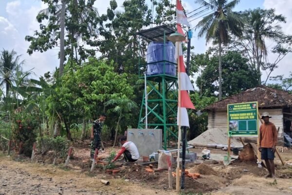 Harapan Baru untuk Desa Baru Raharja: Satgas TMMD Ciptakan Akses Air Bersih