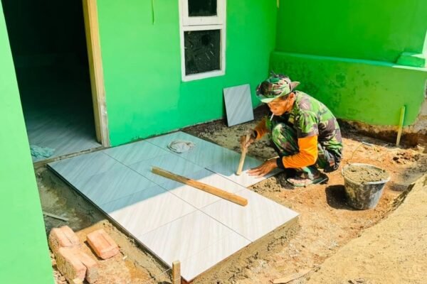 Progress Pembangunan RTLH Siswanto Menuju Penyelesaian di Bandar Lampung