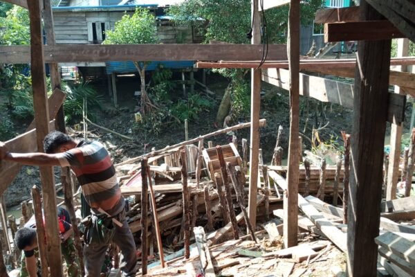 TMMD 129: Lima RTLH untuk Warga Perbatasan
