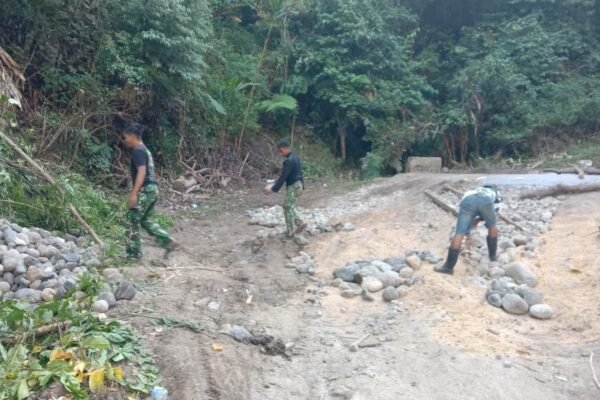 Pembersihan Lokasi Dekker Titik 4 Jadi Langkah Awal Percepat Pembangunan TMMD ke-129 Kodim 1407/Bone