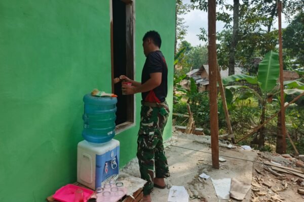 TMMD Ke-129 Kodim 0410/KBL Percepat Pembangunan, Rumah Bapak Hendi Kian Nyaman Dihuni