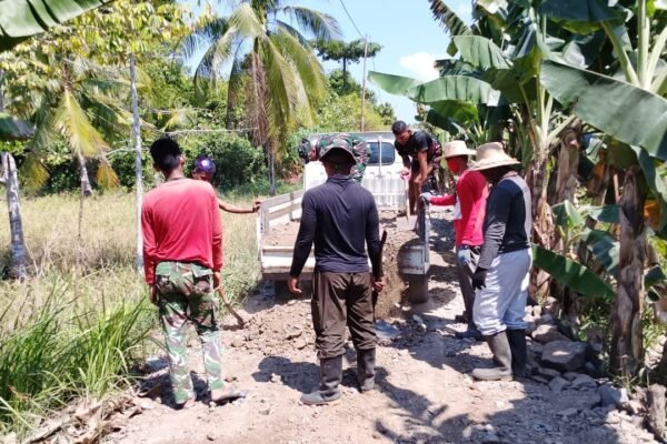 Penimbunan Badan Jalan Terus Dikebut, Akses Warga Desa Bandaraya Segera Makin Baik