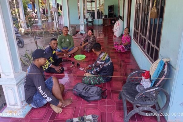 Dari Teras Rumah Warga, Satgas TMMD Rajut Kedekatan dengan Masyarakat