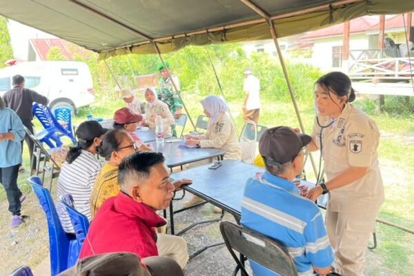 TMMD ke-130: Aksi Sosial dan Kesehatan untuk Masyarakat Poso yang Lebih Sejahtera