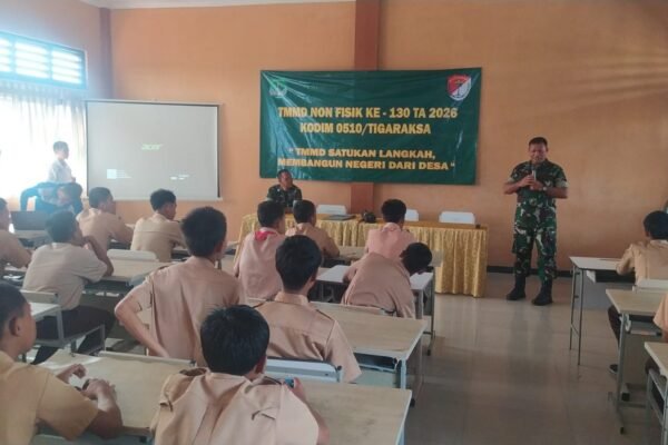 Upaya Kodim 0510/Tigaraksa Tingkatkan Kesadaran Kebangsaan di SMKN 11 Tangerang
