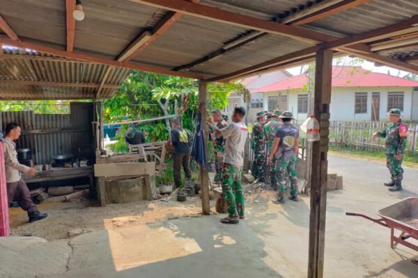 TNI Berupaya Wujudkan Akses Air Bersih untuk 20 KK di Poso