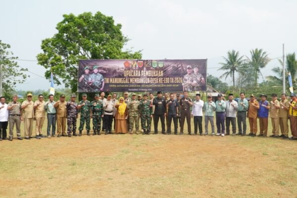 Bupati Resmikan TMMD ke-130, Pembangunan Infrastruktur Dorong Akses Luwu Timur