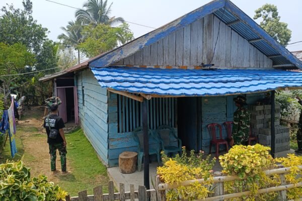 Kodim 1307/Poso Awali Proyek Revitalisasi Rumah Ibu Minya Tarante