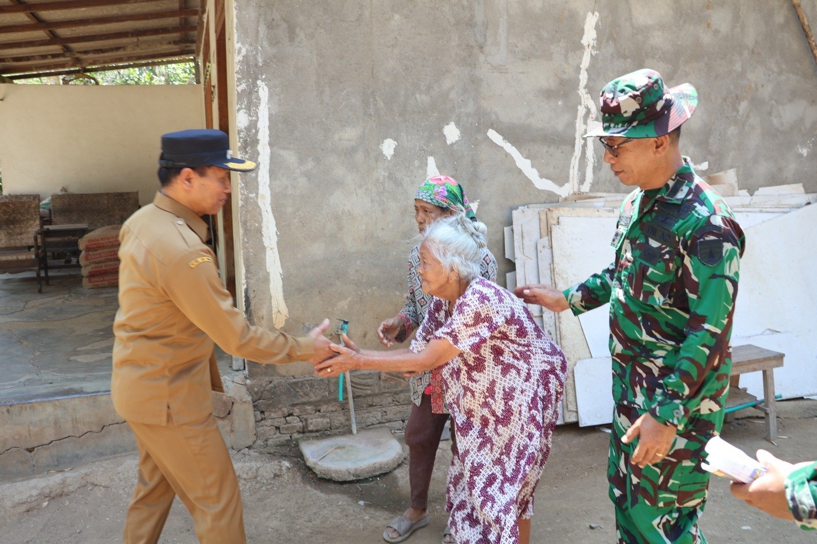 Usia 95, Mbah Waqilah Antusias Menanti Hunian Layak dari TMMD ke-130