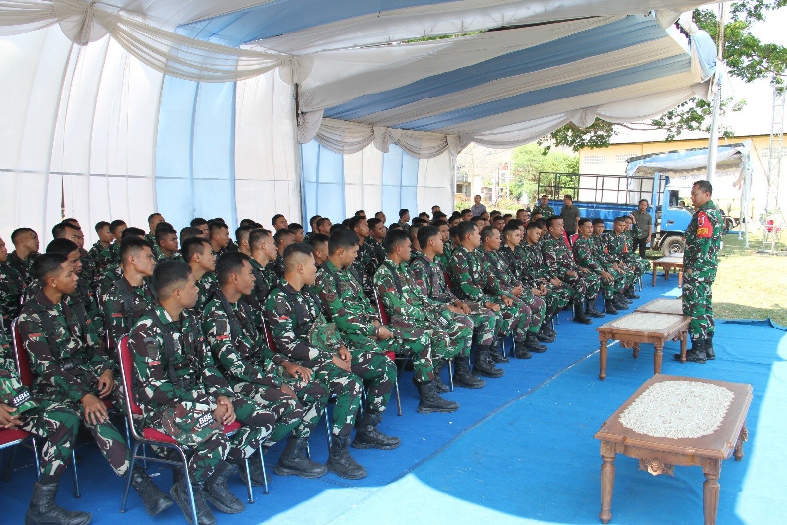 Dansatgas TMMD ke-130 Tegaskan Pentingnya Tanggung Jawab dan Keselamatan Personel