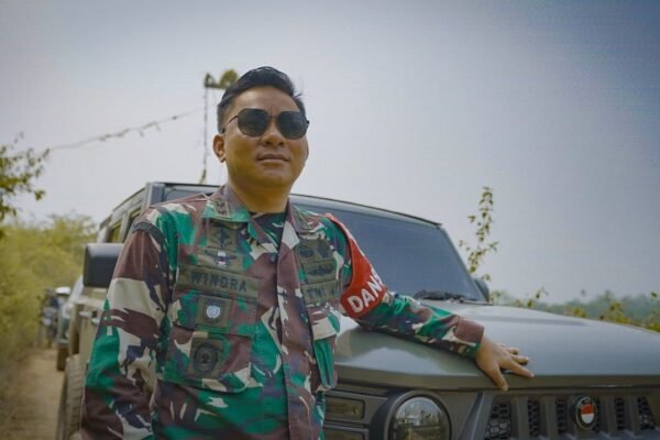 Letkol Windra Tinjau Proyek Pembangunan TMMD Meski Hadapi Medan Menantang