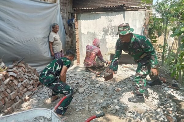 Pembangunan hunian layak Suparlan dimulai, Satgas TMMD ke-130 lakukan persiapan