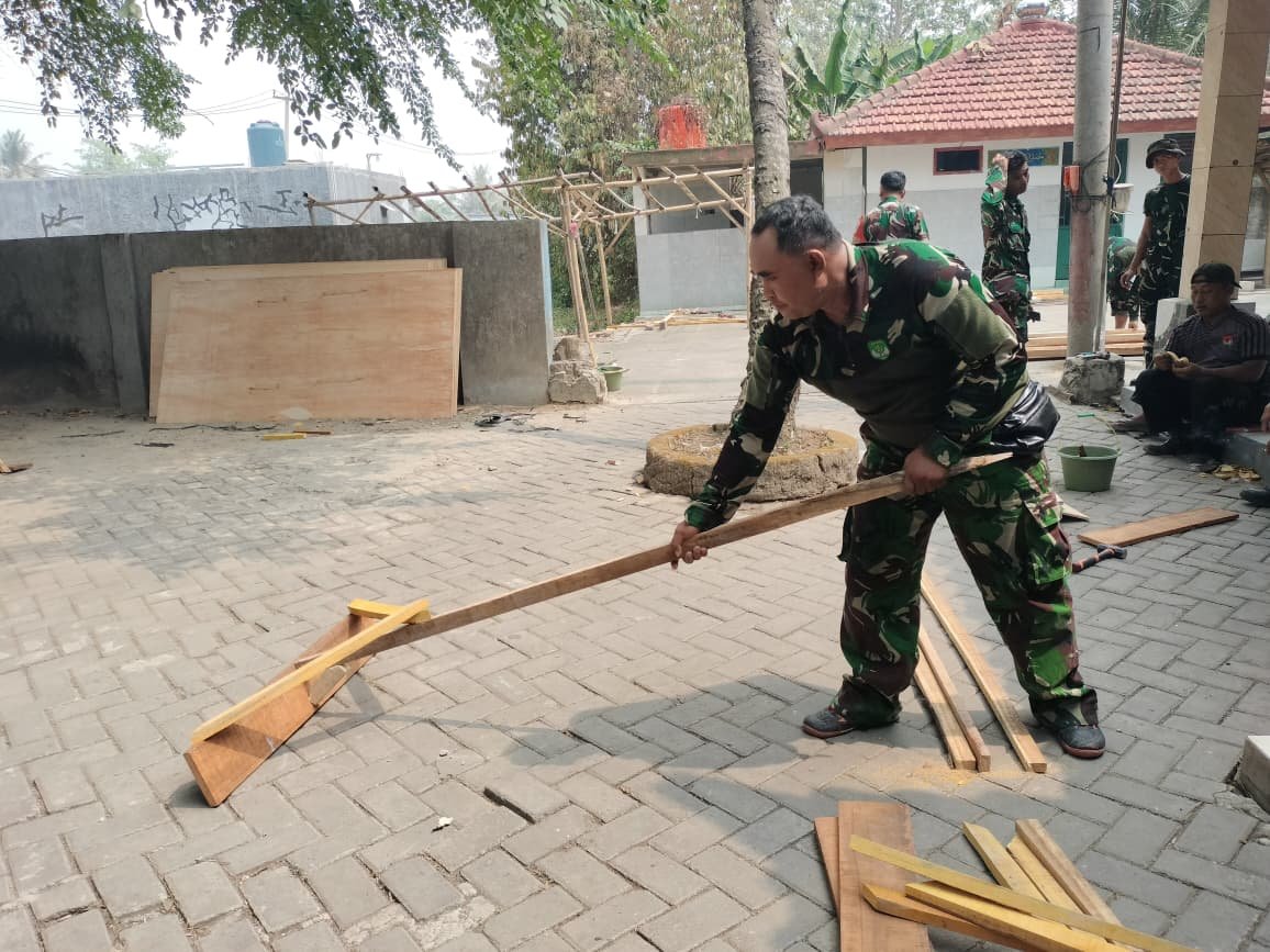 Ketangguhan Satgas TMMD ke-130 dalam Mendukung Pembangunan di Sumur Bandung