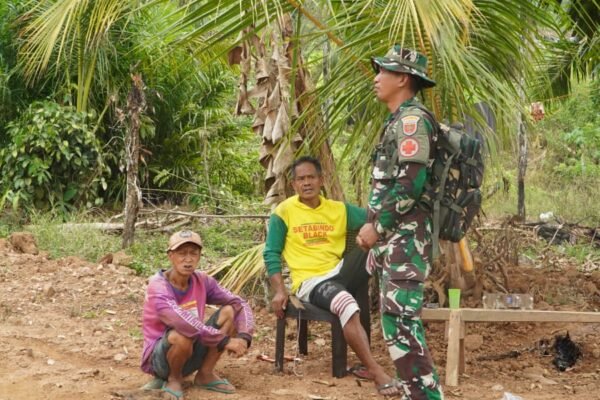 TMMD Ke-130 Membangun Kesadaran Sehat Melalui Kunjungan Langsung ke Warga