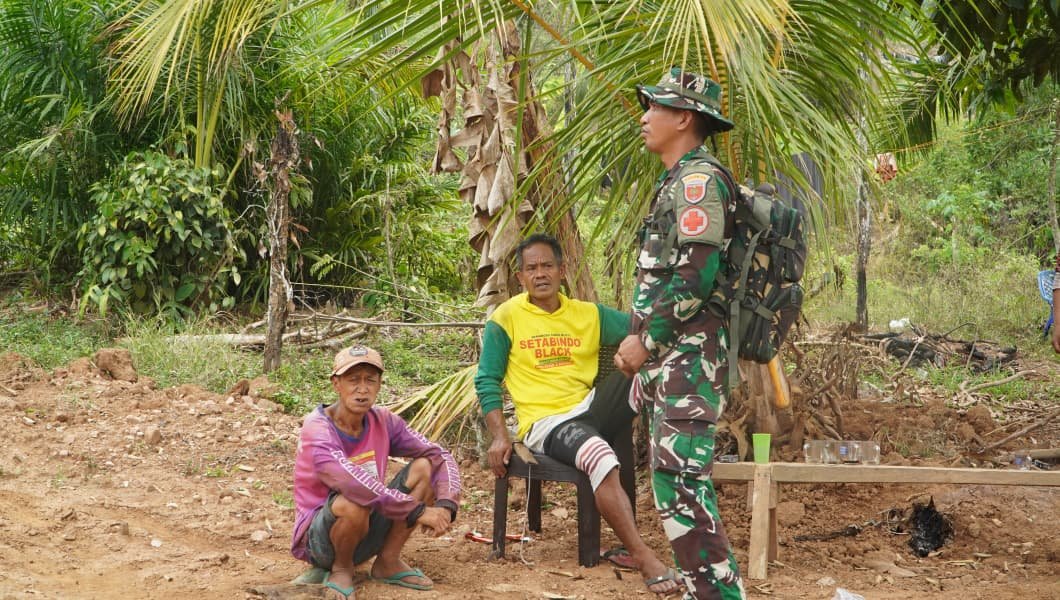 TMMD Ke-130 Membangun Kesadaran Sehat Melalui Kunjungan Langsung ke Warga