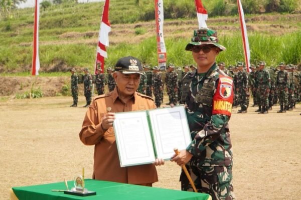 Pelaksanaan TMMD ke-130 Berlangsung di Malang, Tanda Kerjasama Pemerintah dan TNI