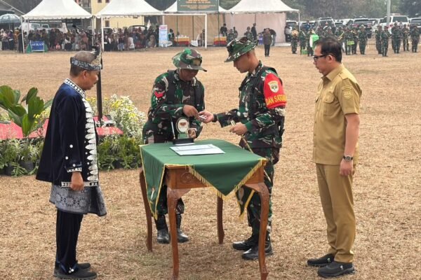Kodim 0510/Tigaraksa Resmikan TMMD ke-130 untuk Pembangunan Desa