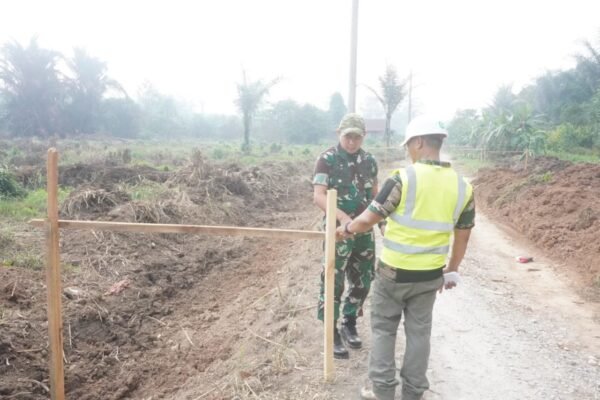 Kemudahan Akses Pertanian di Parumpanai Berkat Program TMMD Terbaru